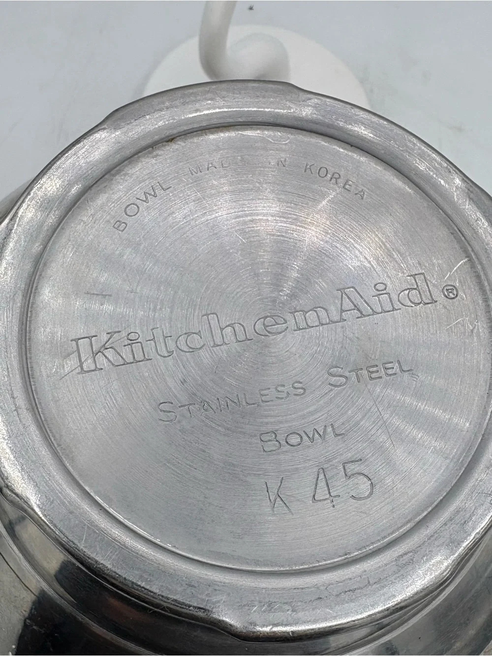 Kitchenaid Mixing Bowl and Attachments